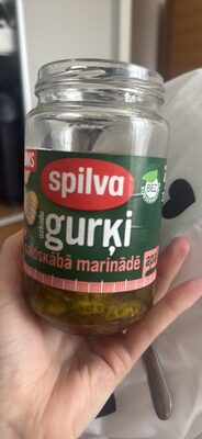 gurķi saldskābā marinādē