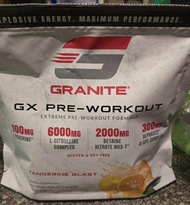 GX Pre-workout
