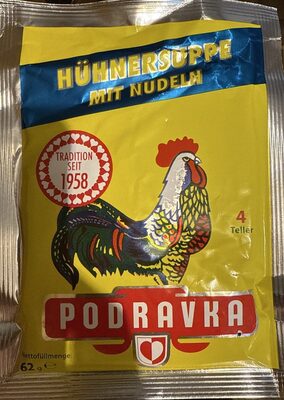 Hühnersuppe Mit Nudeln