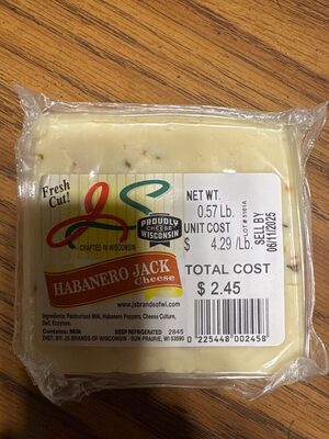 Habanero Jack Cheese