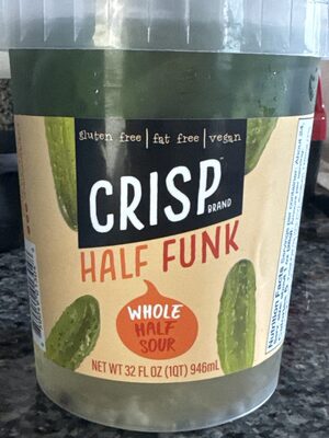 Half Funk Half Sour Pickle