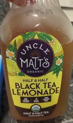 Half & Half Black Tea Lemonade