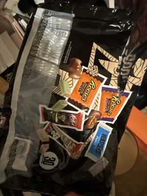 Halloween Chocolate Candy Bar Mix