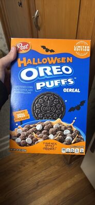 Halloween Oreo Puffs Cereal