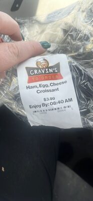 Ham, Egg, Cheese Croissant