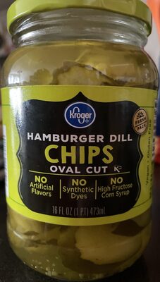 Hamburger Dill Chips Oval Cut