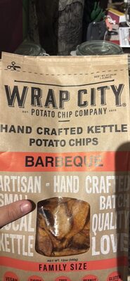 Hand Crafted Kettle Potato Chips Barbeque