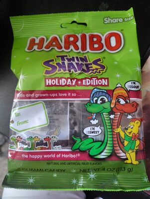 Haribo Twin Snakes Holiday Edition
