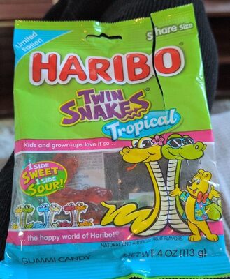 Haribo Twin Snakes Tropical