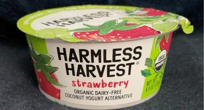 Harmless harvest stawbery 
vegan per website