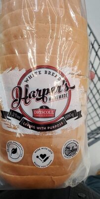 Harper's homemade white bread