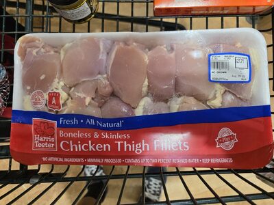 Harris Teeter Boneless And Skinless Chicken Thighs