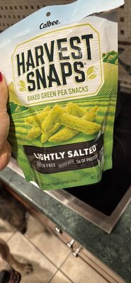 HARVEST SNAPS BAKED GREEN PEA SNACKS