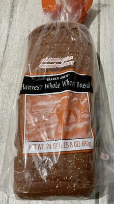Harvest whole wheat bread