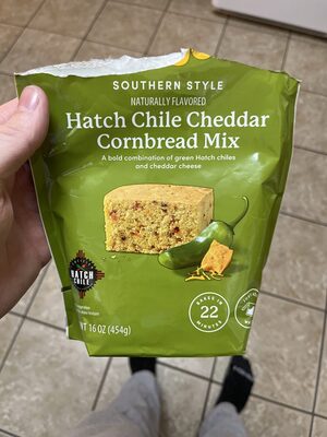 Hatch Chile Chedder Cornbread