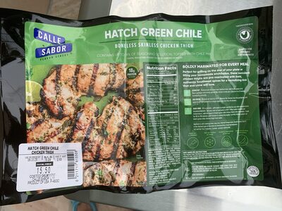 Hatch Green Chile Boneless Skinless Chicken Thighs
