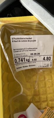 Haut de cuisse de poulet