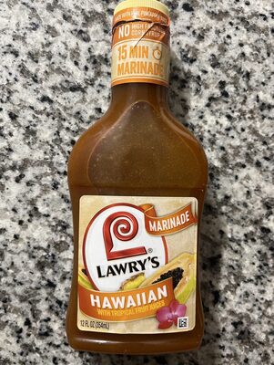 Hawaiian Marinade With Tropical Fruit Juices