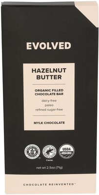 Hazelnut Butter Filled Mylk Chocolate Bar