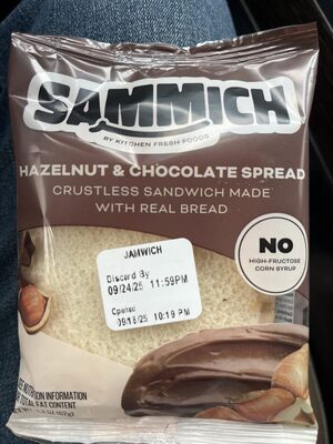 Hazelnut & Chocolate Sammich