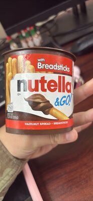 Hazelnut Spread + Breadsticks