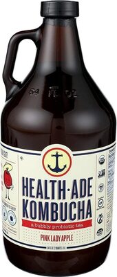 Healthade kombucha organic pink lady apple