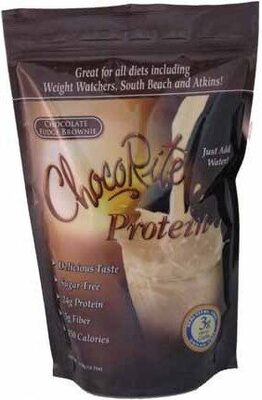 Healthsmart foods chocorite protein chocolate fudge brownie