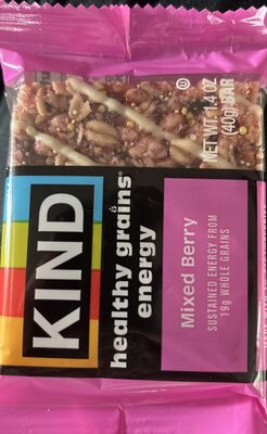 Healthy grains energy