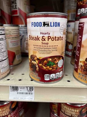 Hearty Steak & Potato Soup