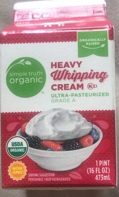 Heavy whipping cream