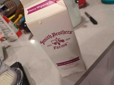 Heavy whipping cream