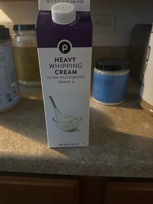 Heavy whipping cream