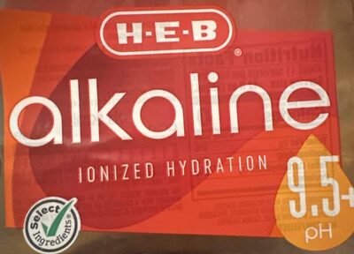 HEB alkaline Water
