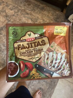 HEB Fajitas Chicken Thigh