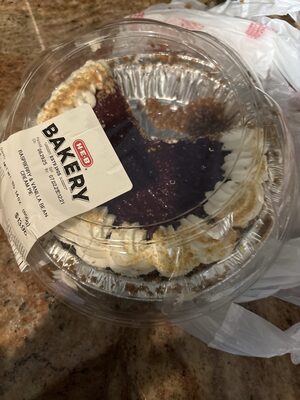 HEB Rasberry & Vanilla Bean Cream Pie