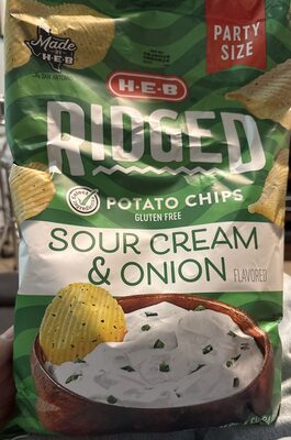 HEB Ridged Potato Chips