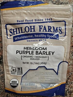 Heirloom Purple Barley