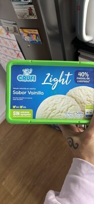 Helado reducido en calorias Sabor Vainilla