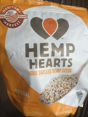 Hemp Hearts, Shelled Hemp Seeds