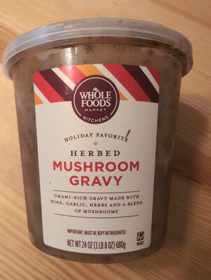 Herbed Mushroom Gravy