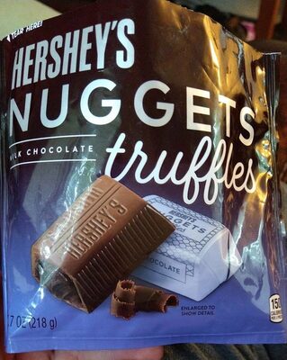 Hersey's nuggets truffles milk chocolate