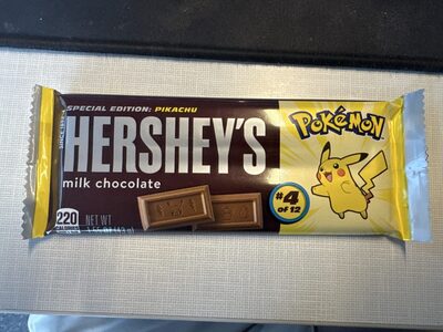 Hersheys Milk Chocolate Special Addition Pikachu