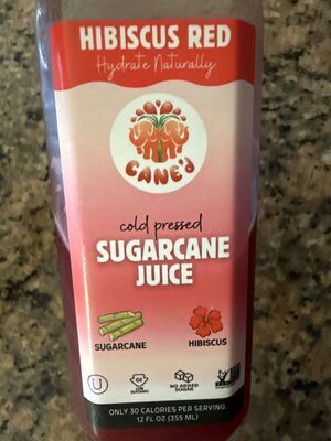 Hibiscus Red Sugarcane Juice