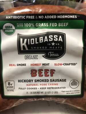 Hickory Smoked Sausage Beef