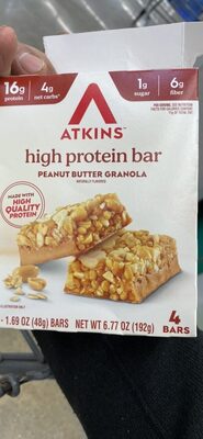 high protein bar peanut butter granola