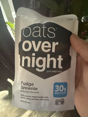 high protein oatmeal shakes Fudge Brownie
