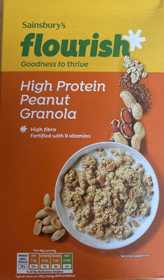 High Protein Peanut Granola