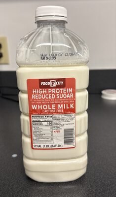 High Protein Reduced Sugar Whole Milk