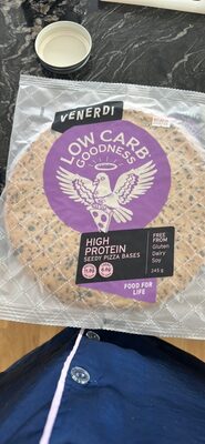 HIGH PROTEIN SEEDY PIZZA BASES