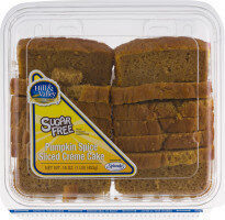 Hill & valley pumpkin spice sliced creme cake sugar free
